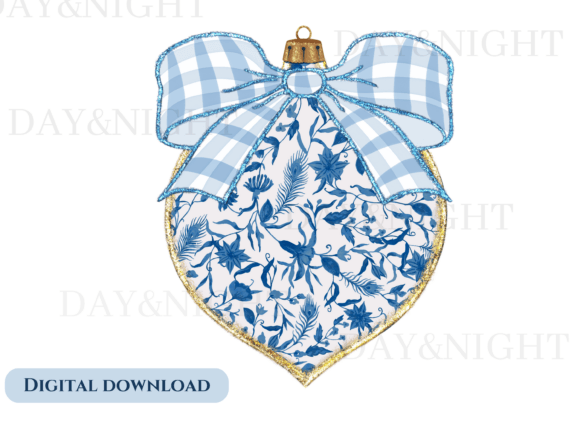Chinoiserie Toile Christmas Ornament: A Designer’s Review for Illustrations