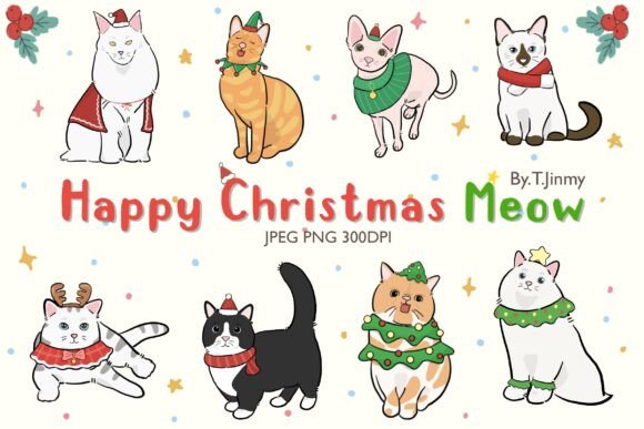 Happy Christmas Meow Embroidery Review