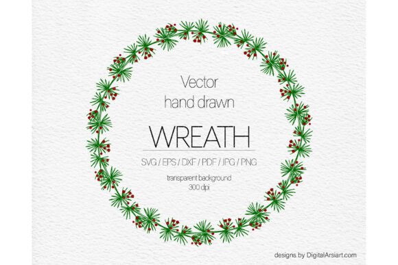 Holly Xmas Wreath Svg Christmas: A Designer’s Take on Seasonal Illustrations