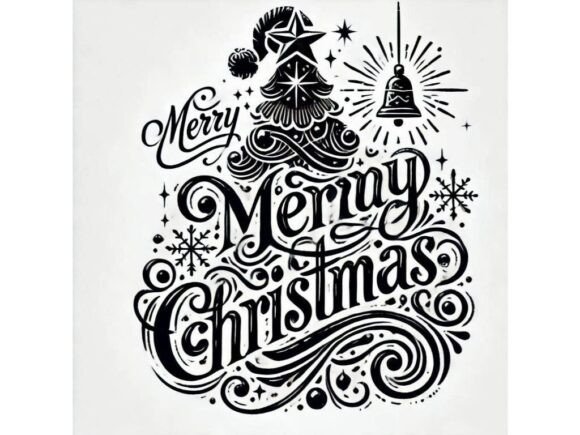 Ink Calligraphy for Merry Christmas: A Seller’s Review