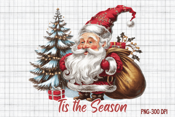 Tis the Season, Santa Christmas Gnomes Illustrations Review