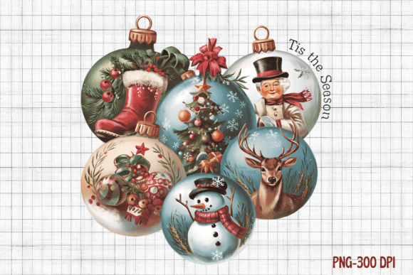 Tis the Season, Vintage Christmas Png Illustrations Review