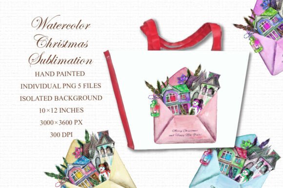 Watercolor Christmas Sublimation, PNG: A Crafter’s Honest Review